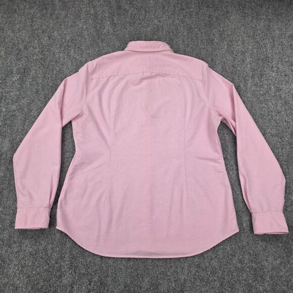 Ralph Lauren Polo Shirt Mens XL Slim Fit Pink Button Down Long Sleeve Oxford - Picture 4 of 16